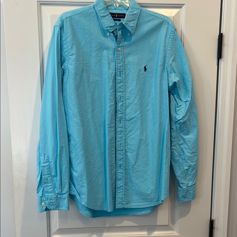 Polo by Ralph Lauren Men's Blue Shirt